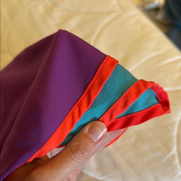 Nike Purple and Teal Athletic Shorts - Picture 4 of 4